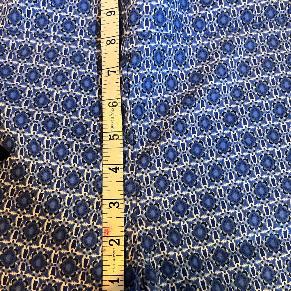 The Limited Blue Patterned Pants - image 6